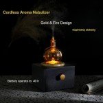 Cordless Essential Oil Nebulizer - Rechargeable Aroma Diffuser