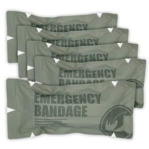 Israeli Style Emergency Bandage - 6" Compression Dressings