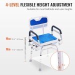 Swivel Shower Chair for Elderly and Disabled