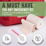 Premium Elastic Bandage Wrap - 3" 2 Pack