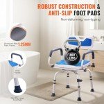 Swivel Shower Chair for Elderly and Disabled