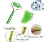 4-in-1 Jade Gua Sha and Ice Roller Set