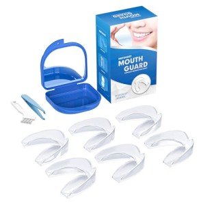 6 Pack Mouth Guards for Nighttime Teeth Grinding