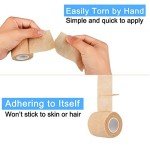 12 Pack Self-Adherent Cohesive Wrap Bandages 2" x 5 Yards