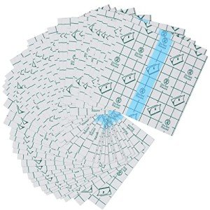 BBTO 50 Pack Waterproof Clear Adhesive Bandages
