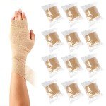 12 Pack Self-Adherent Cohesive Wrap Bandages 2" x 5 Yards