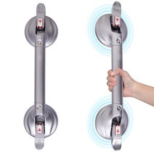 19-Inch Portable Shower Suction Grab Bar