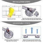 19-Inch Portable Shower Suction Grab Bar