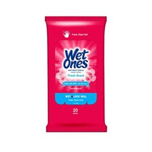 Wet Ones Antibacterial Hand Wipes, Fresh Scent