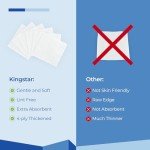 Kingstar Sterile Nonwoven Gauze Pads, 60 Pack
