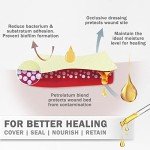 Sterile Petrolatum Dressing for Burns and Lacerations