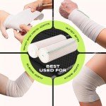 Elastic Bandages Wraps for Sports Injuries - 2 Rolls