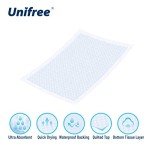 Unifree Super Absorbent Disposable Underpads, 88 Count