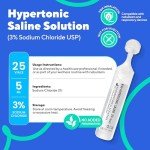 NAVEH PHARMA 3% Hypertonic Saline Solution - 25 Vials
