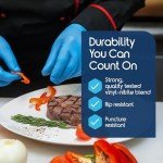 Inspire Disposable Nitrile-Vinyl Blend Exam Gloves