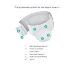 Prevail Bariatric Briefs, Disposable Adult Diapers, 48 Count