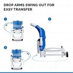 Rolling Shower Chair with Drop Arms & Footrest