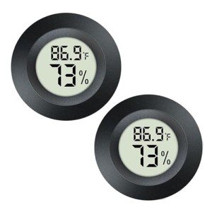 2 Pack Mini Digital Hygrometer Thermometer Gauge
