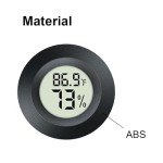2 Pack Mini Digital Hygrometer Thermometer Gauge