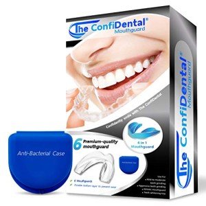ConfiDental 6-Pack Moldable Mouth Guards for Teeth