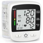 Digital Wrist Blood Pressure Monitor with Voice Display
