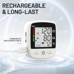 Digital Wrist Blood Pressure Monitor with Voice Display