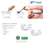 ConfiDental 6-Pack Moldable Mouth Guards for Teeth