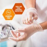 Med PRIDE Heavy Duty Vinyl Gloves - X-Large 100 Pack