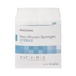 Sterile Non-Woven Sponges, 4-Ply, 2x2 Inches