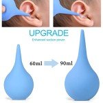 2 Pack Rubber Ear Syringe Bulb for Ear Cleaning