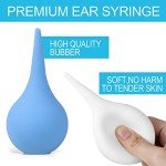 2 Pack Rubber Ear Syringe Bulb for Ear Cleaning