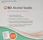BD Alcohol Swabs Pack of 100