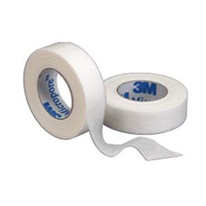 Micropore Surgical Tape, 1.25 cm x 9.1 m, 24 Count