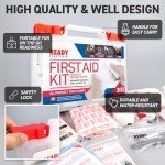 Advanced 300-Piece First Aid Kit for All Needs