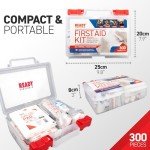 Advanced 300-Piece First Aid Kit for All Needs