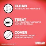 Flexible Fabric Adhesive Bandages, Family Pack, 50 Count