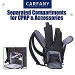 Lightweight CPAP Backpack for Travel and Accessories