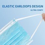 Intco 50-Pack Blue Disposable 3-Ply Face Masks