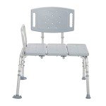 Folding Universal Sliding Transfer Bench by Drive Medical
