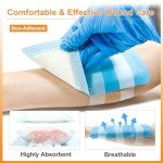 Super Absorbent Wound Dressing Pads - 10 Pack