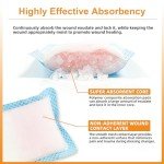 Super Absorbent Wound Dressing Pads - 10 Pack