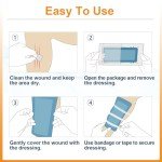 Super Absorbent Wound Dressing Pads - 10 Pack