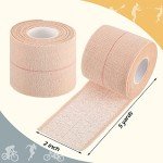 4 Rolls Self-Adhesive Elastic Tape for Support