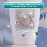 10 Pack Silver Antibacterial Alginate Wound Dressings