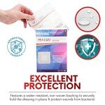 HEALQU Sterile Bordered Gauze Dressing - 50 Count