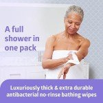 Medline ReadyBath Antibacterial Bath Wipes for Adults