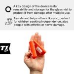 1ml U-100 Disposable Insulin Syringe & Vial Holder