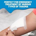 BEZOL 25 Large Sterile Non-Stick Gauze Pads 4x4