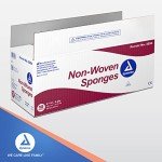 Highly Absorbent Non-Woven Gauze Sponges - Case of 2000