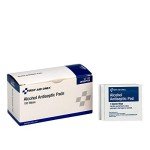 Alcohol Wipes, Individually Wrapped, 100 Count